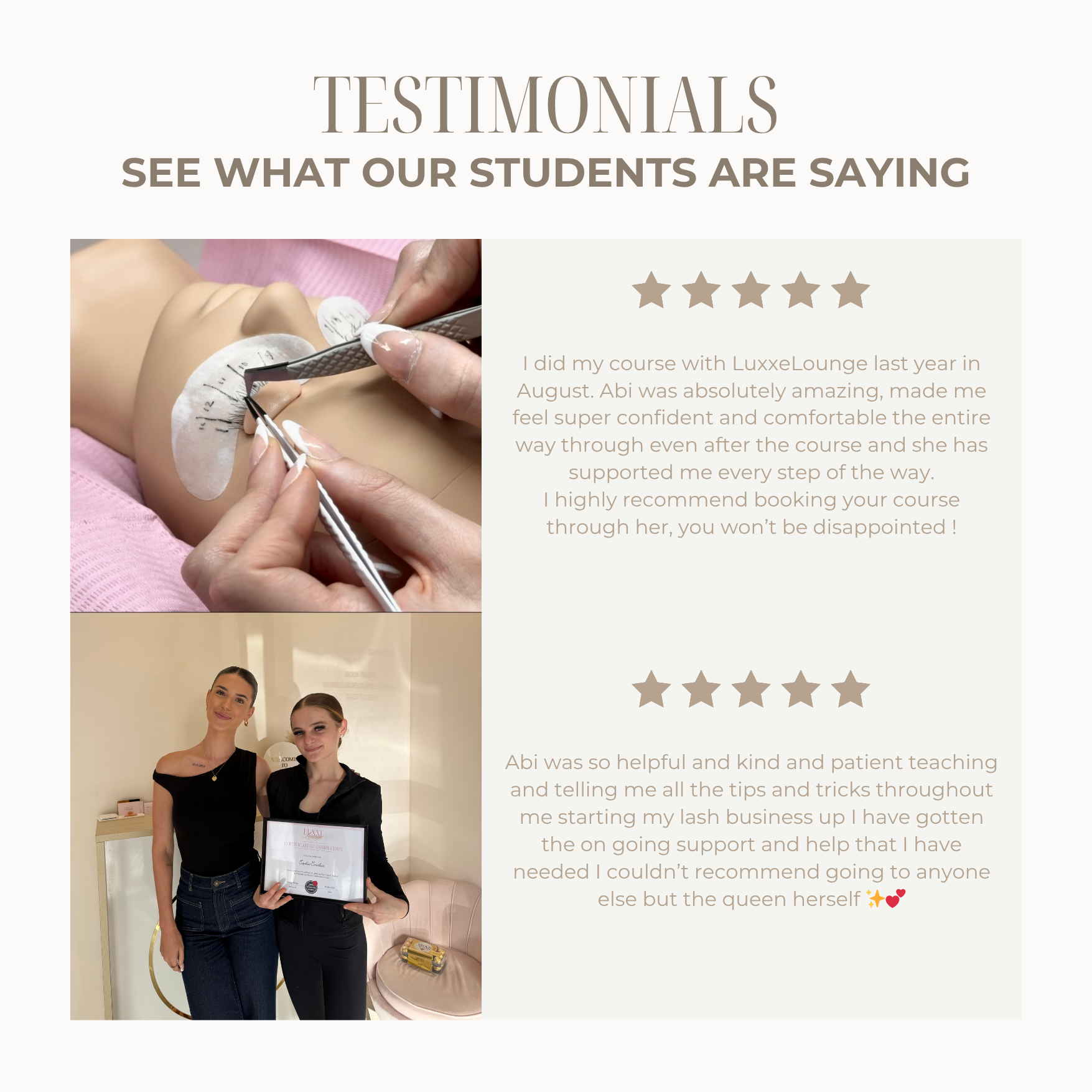 Online Classic, Hybrid & Pre-made Volume Lash Extension Course