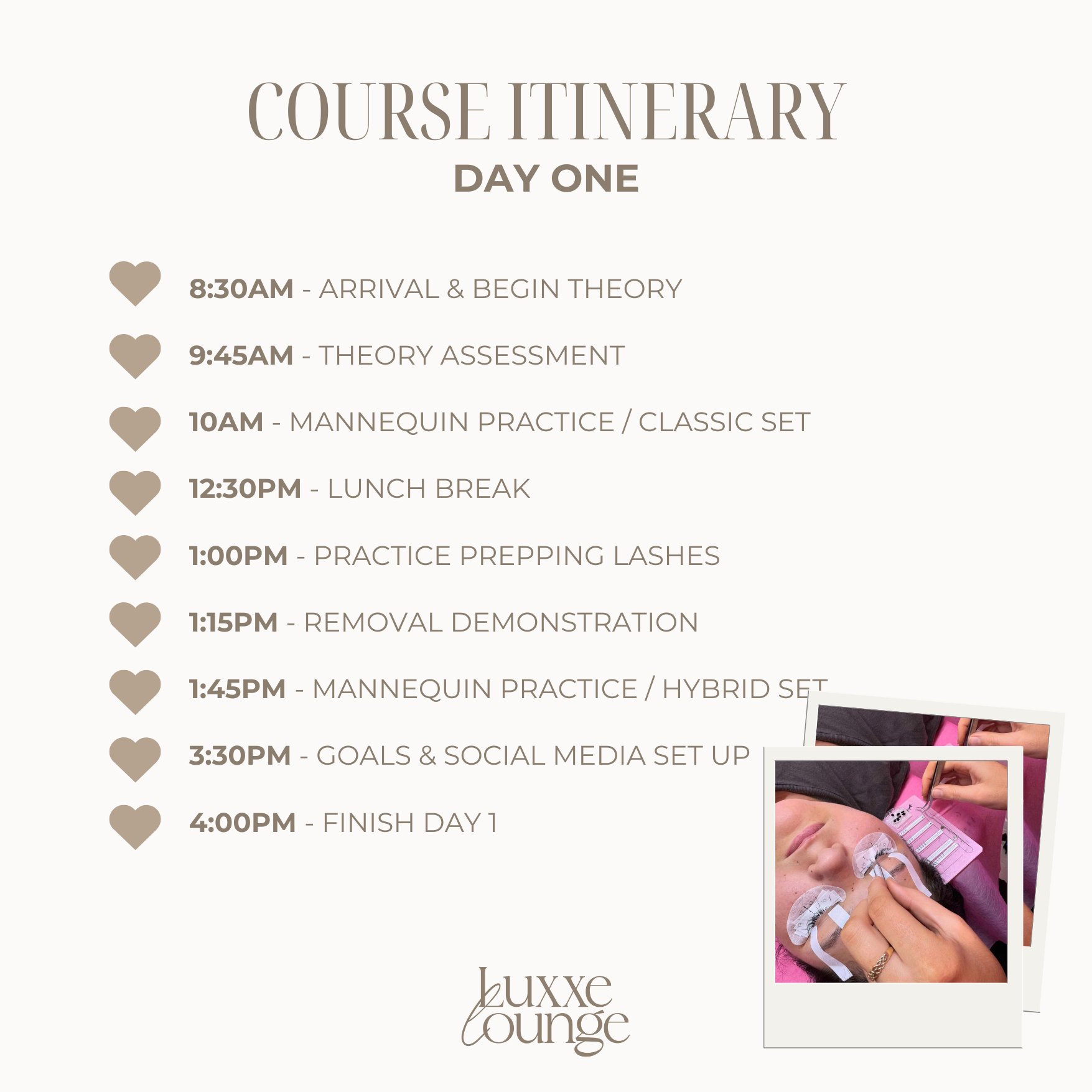 2-DAY LASH EXTENSION COURSE - GOLD COAST