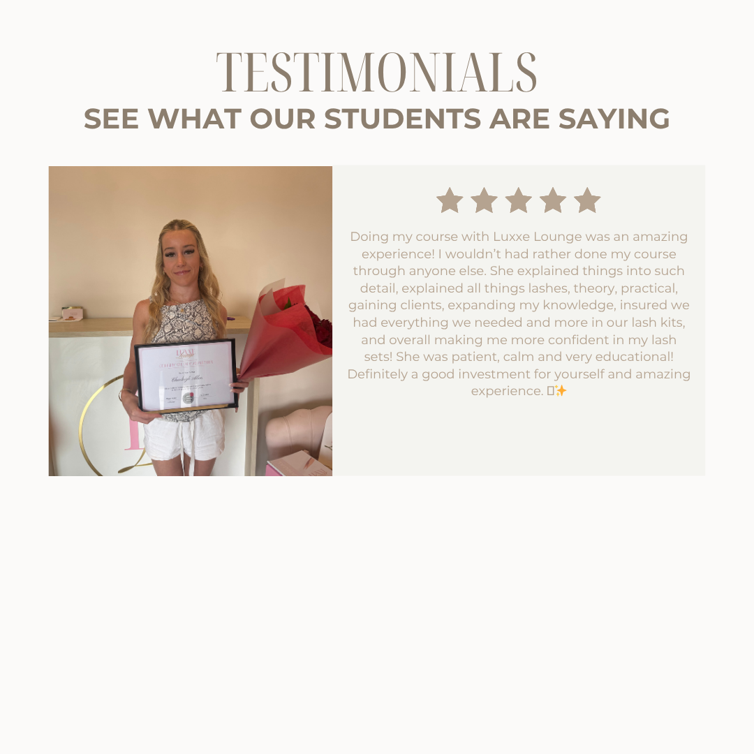 Online + 1 Day IN-PERSON Lash Course - Classic, Hybrid & Premade Volume