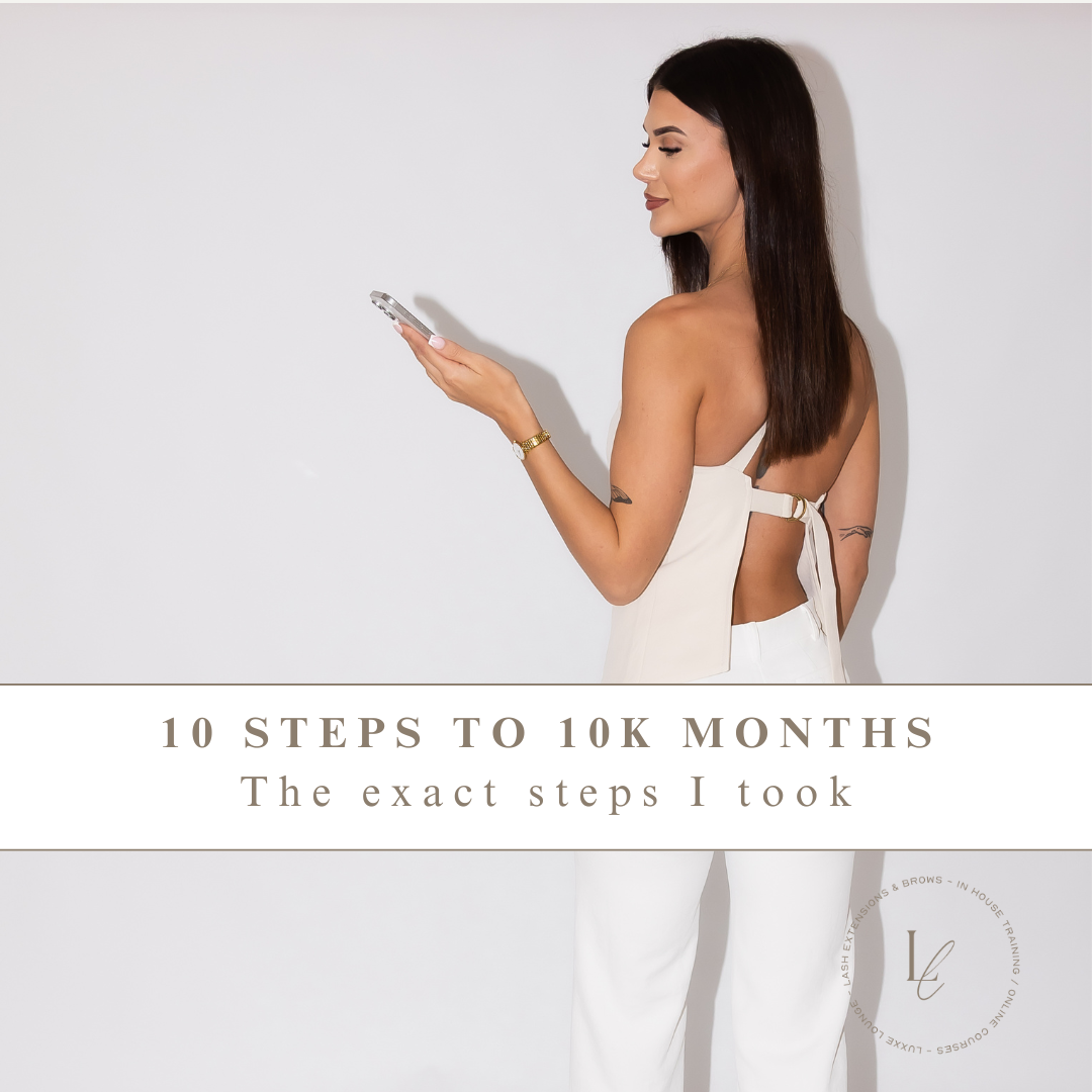 Your 10 Steps to 10k Months