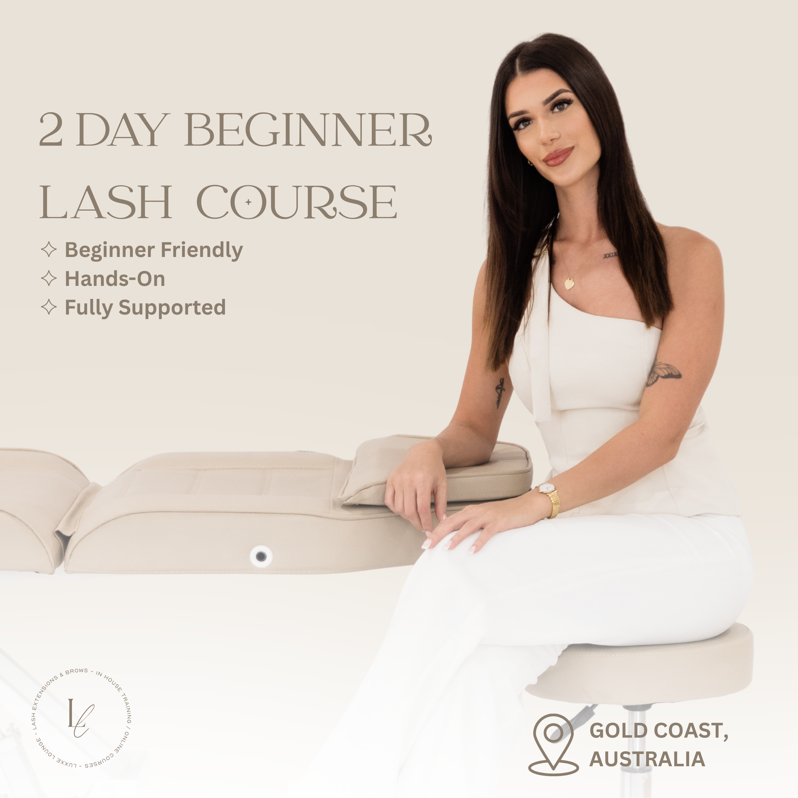 2-DAY LASH EXTENSION COURSE - GOLD COAST