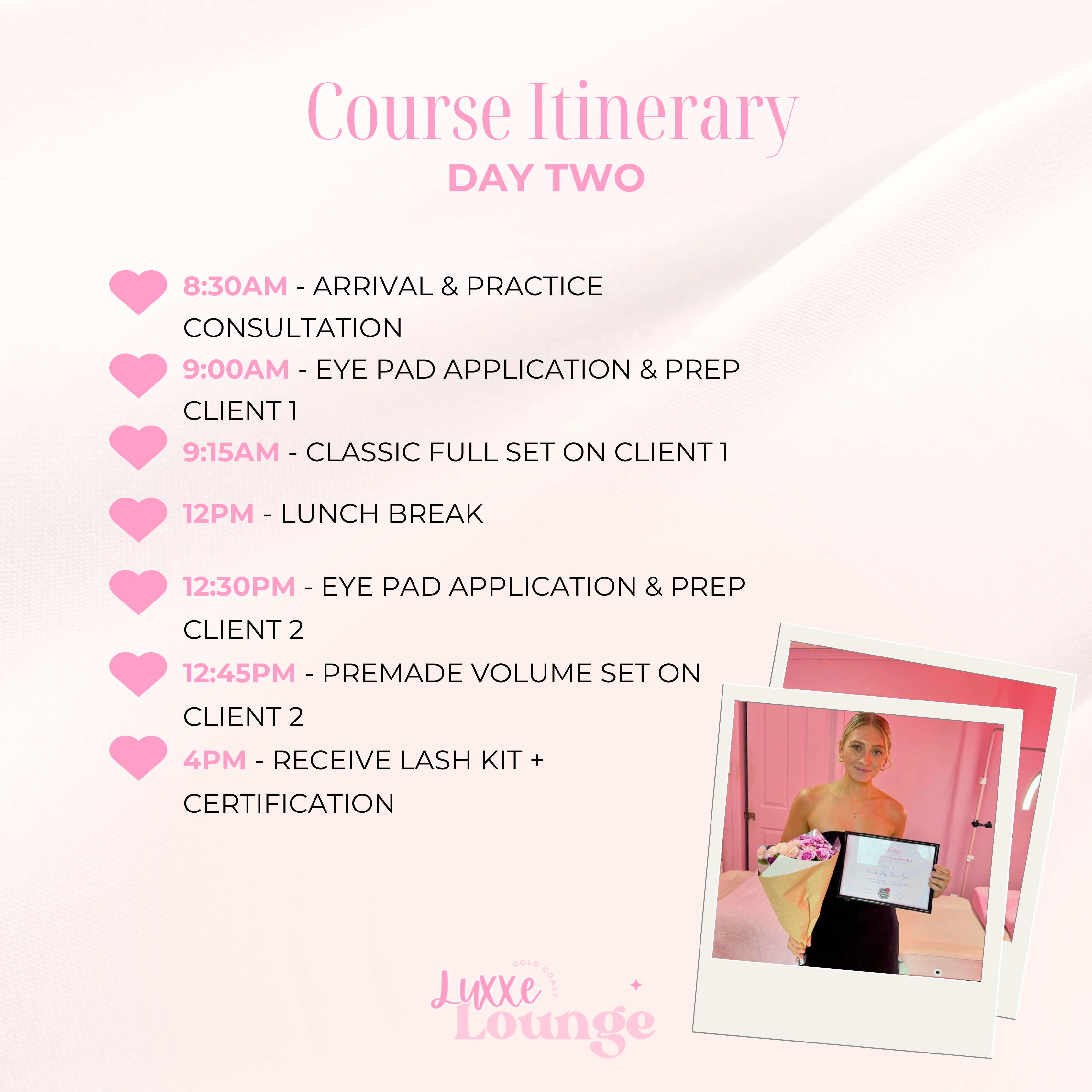 2-DAY LASH EXTENSION COURSE - GOLD COAST