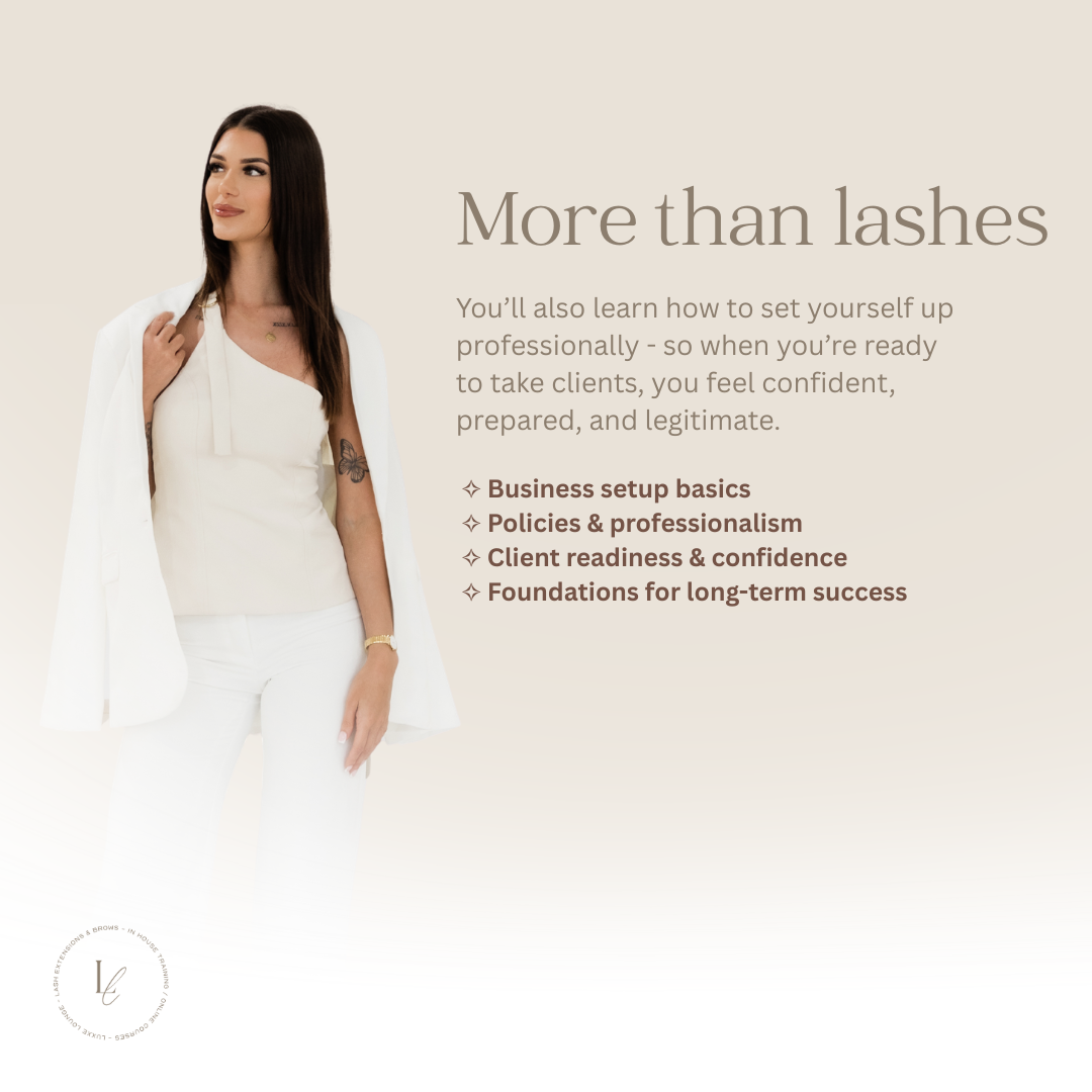 Online + In-Person Lash Course